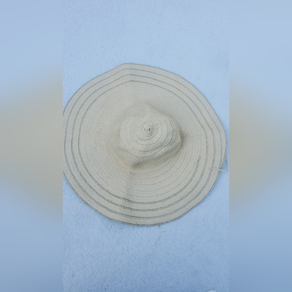 Hat Attack Straw Floppy Beachy Summer Women's Hat… - image 2